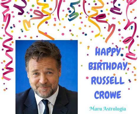 when is russell crowe's birthday